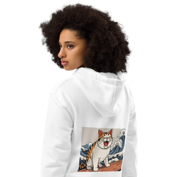 "Okinawa's Brave Calico" Premium eco hoodie - Image 5