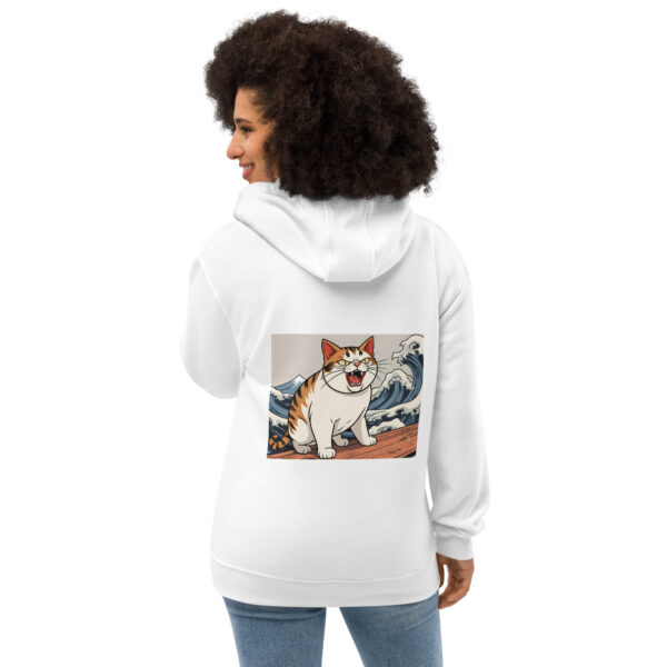 "Okinawa's Brave Calico" Premium eco hoodie