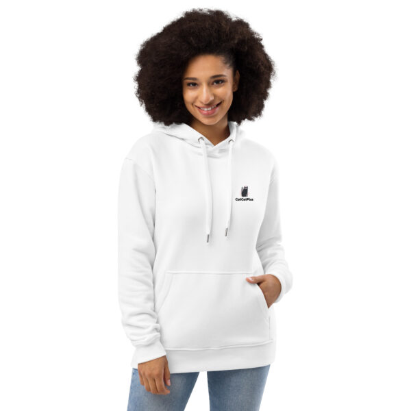 "Okinawa's Brave Calico" Premium eco hoodie - Image 2