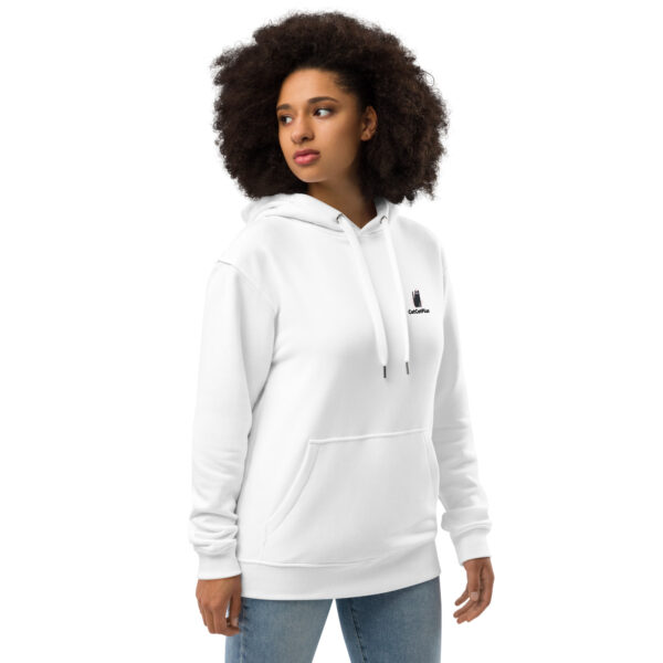 "Okinawa's Brave Calico" Premium eco hoodie - Image 4